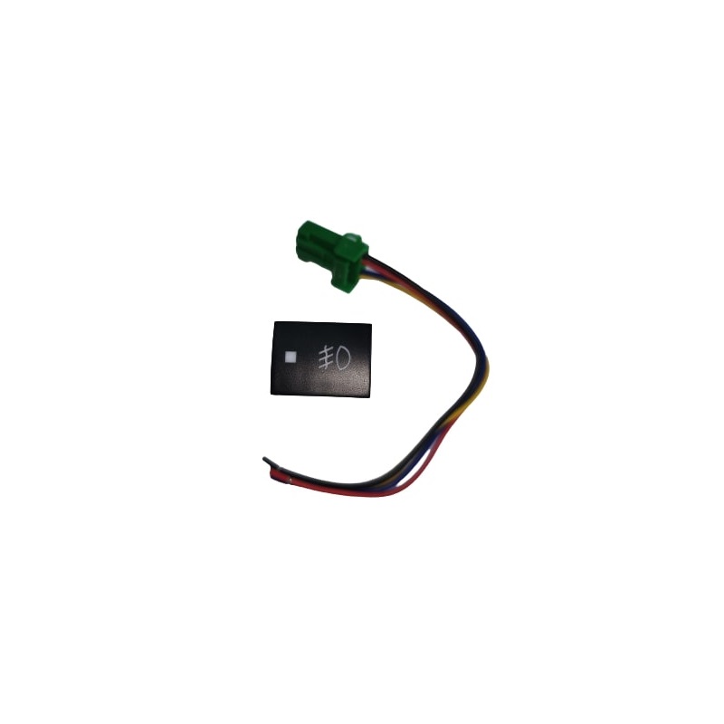 Push Button LED Fog Light Rectangular Switch For Toyota - Image 2