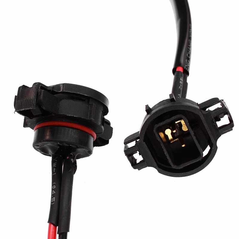 H16 To 9006 HB4 9005 HB3 Globe Bulb Socket Connectors Harness - Image 6