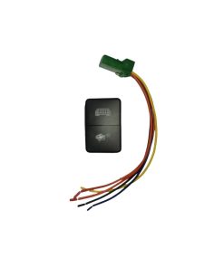 Dual Push Button LED Fog Light Switch For Toyota