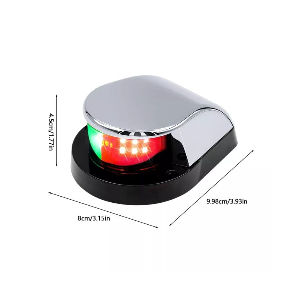 Boat Yacht Navigation LED Marine Lights Red and Green 1pc - Image 5