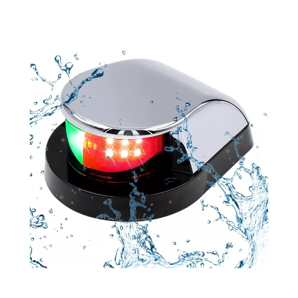 Boat Yacht Navigation LED Marine Lights Red and Green 1pc - Image 3